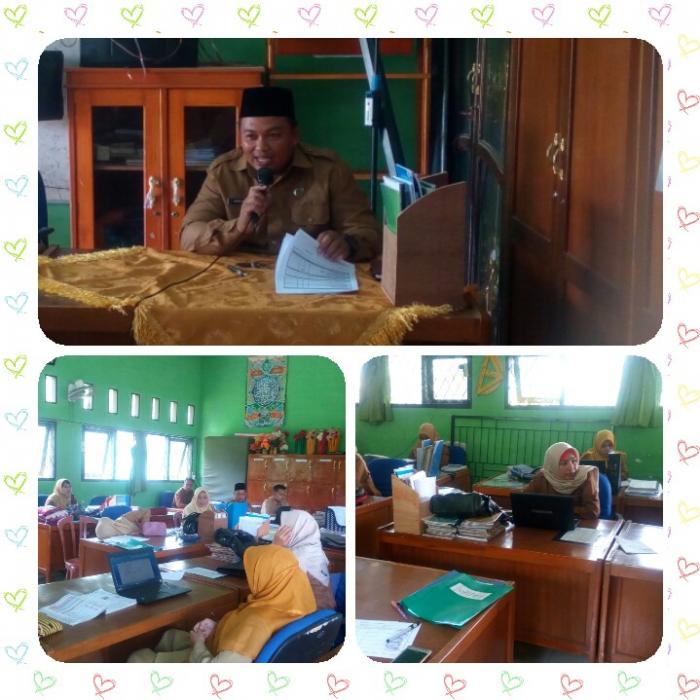 Rapat Rutin MTs Negeri 7 Batanghari Bahas Pelaksanaan KBM dan Tupoksi