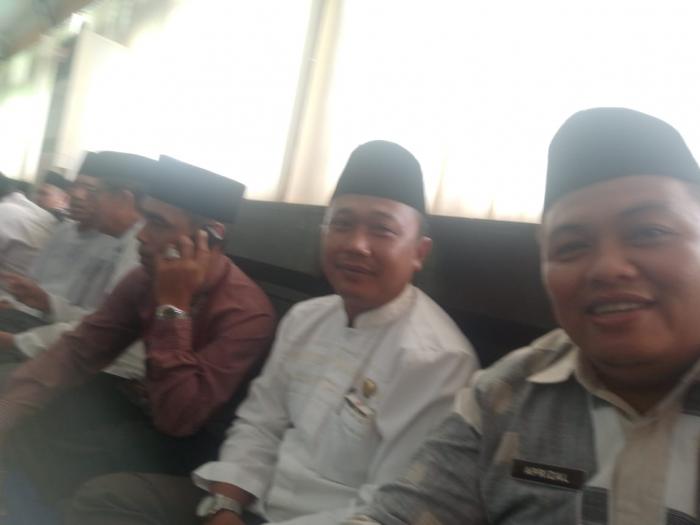 Kepala MTs Negeri 7 Batanghari Ikuti Isra Mi'raj Kemenag