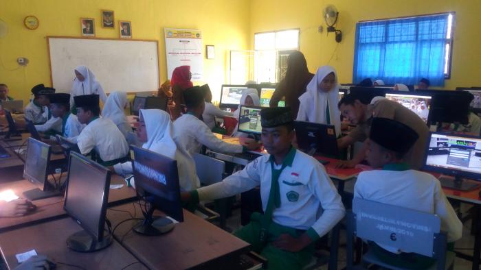 Penjas Orkes & Seni Budaya Akhiri USBN MTs Negeri 7 Batanghari