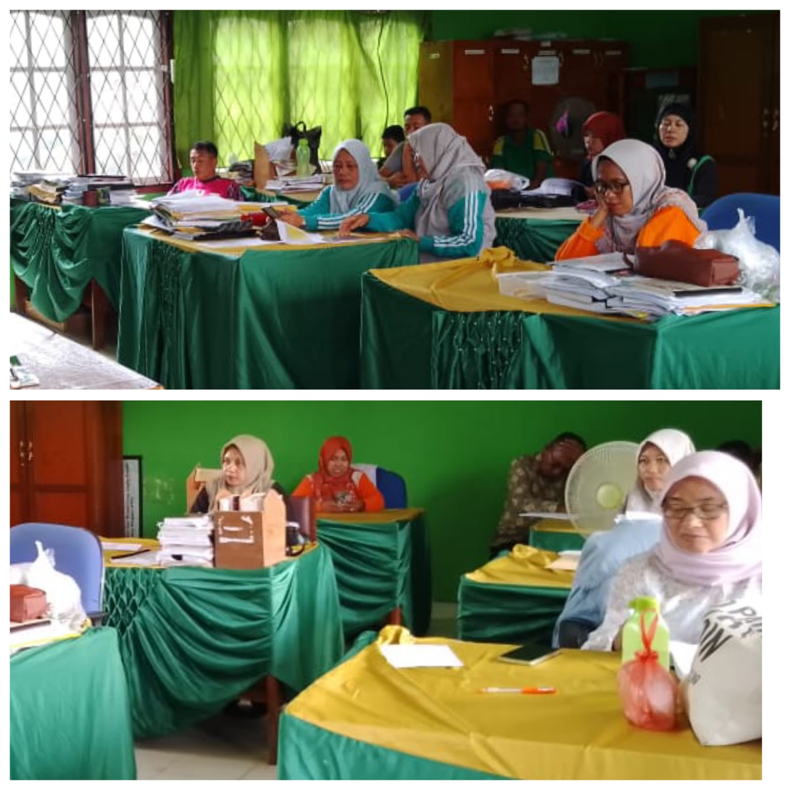 Mejlis Guru MTs Negeri 7 Batanghari Disibukkan Dengan Koreksi