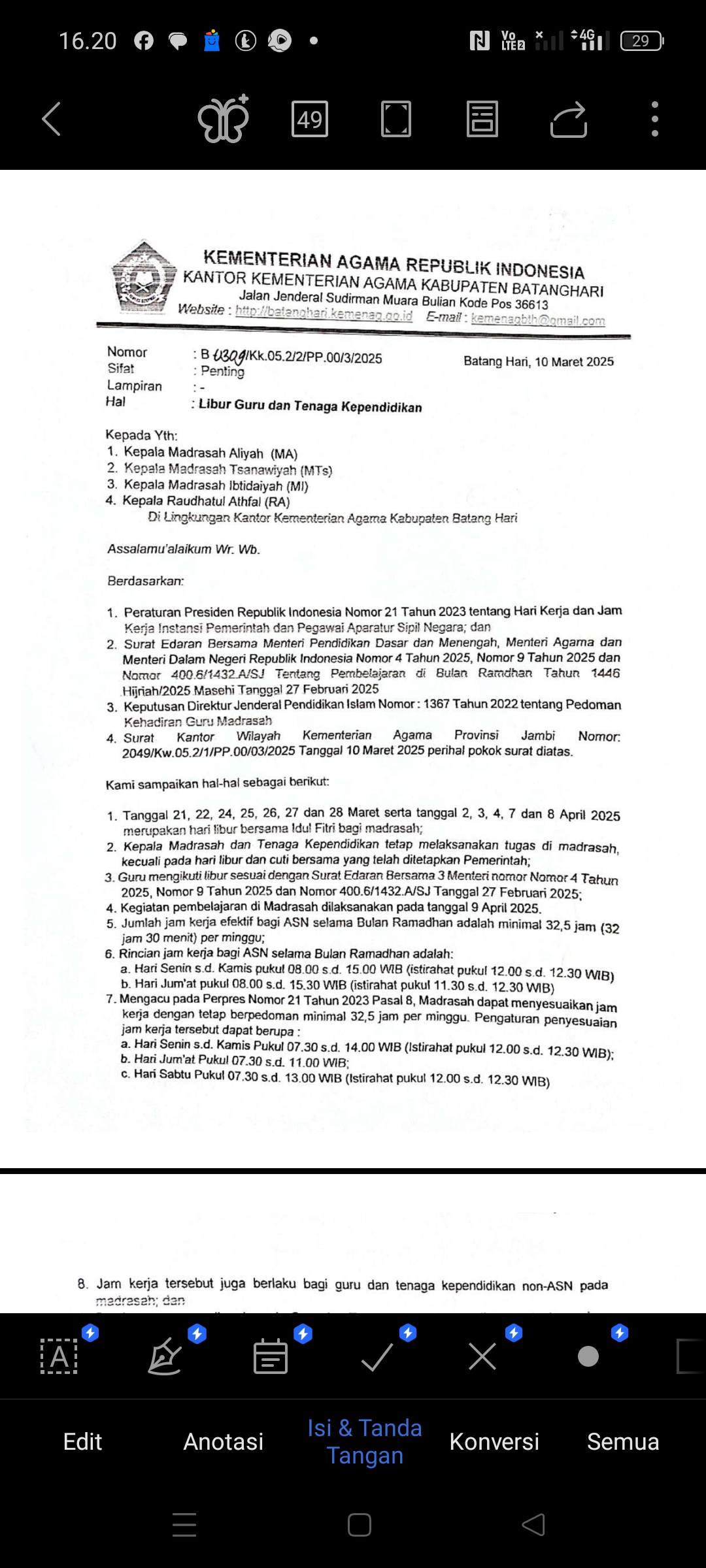 Siswa-Siswi Madrasah Libur Jelang Hari Raya Idul Fitri Siswa-Siswi Madrasah Libur Jelang Hari Raya Idul Fitri