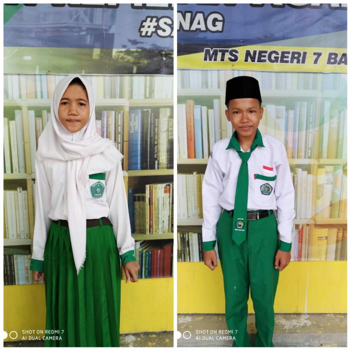 5 Paslon Presiden dan Wakil Presiden OSIS MTs Negeri 7 Batanghari Resmi Mendaftar