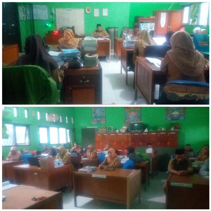 Rapat Persiapan Hari Anak Nasional MTs Negeri 7 Batanghari