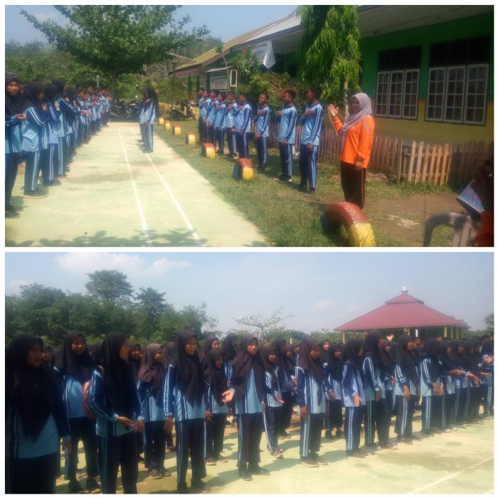 Aktivitas Senam Rutin MTs Negeri 7 Batanghari Kembali Aktif Pasca Libur Semester Ganjil