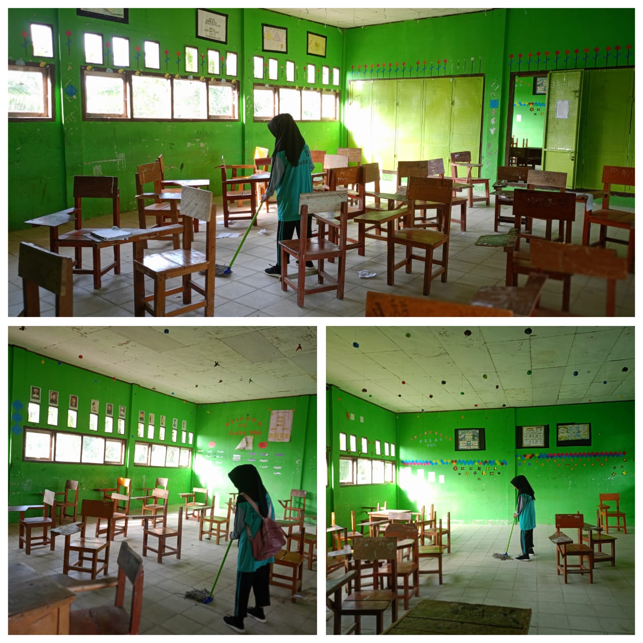 MTs Negeri 7 Batanghari Siapkan Ruang Pelaksanaan Asesmen Sumatif Akhir Semester 