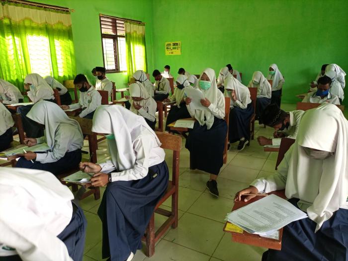 MTs Negeri 7 Batanghari Laksanakan PAS Ganjil 2020/2021