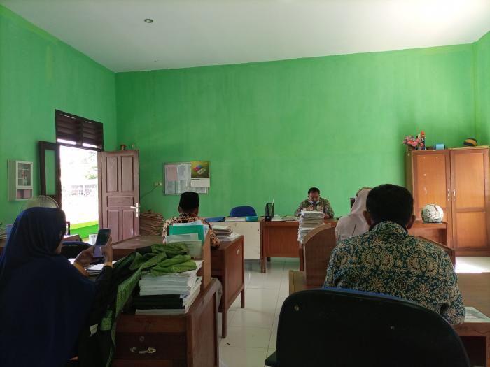 Rapat Persiapan UMBN Tahun Pelajaran 2020/2021 MTs Negeri 7 Batanghari 