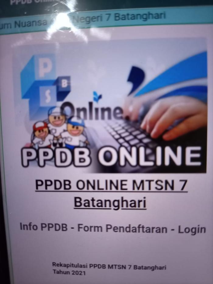 MTs Negeri 7 Batanghari Masih Buka PPDB MTs Negeri 7 Batanghari Masih Buka PPDB