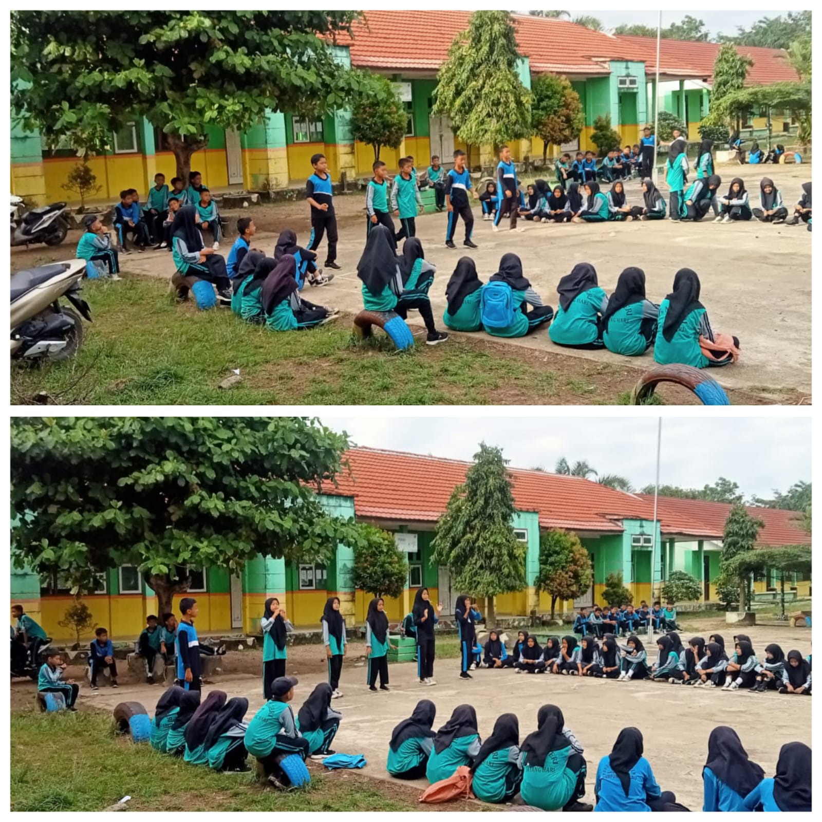 Sendok Dan Kelereng Akhiri Pelaksanaan Kegiatan Classmeeting Semester Genap MTs Negeri 7 