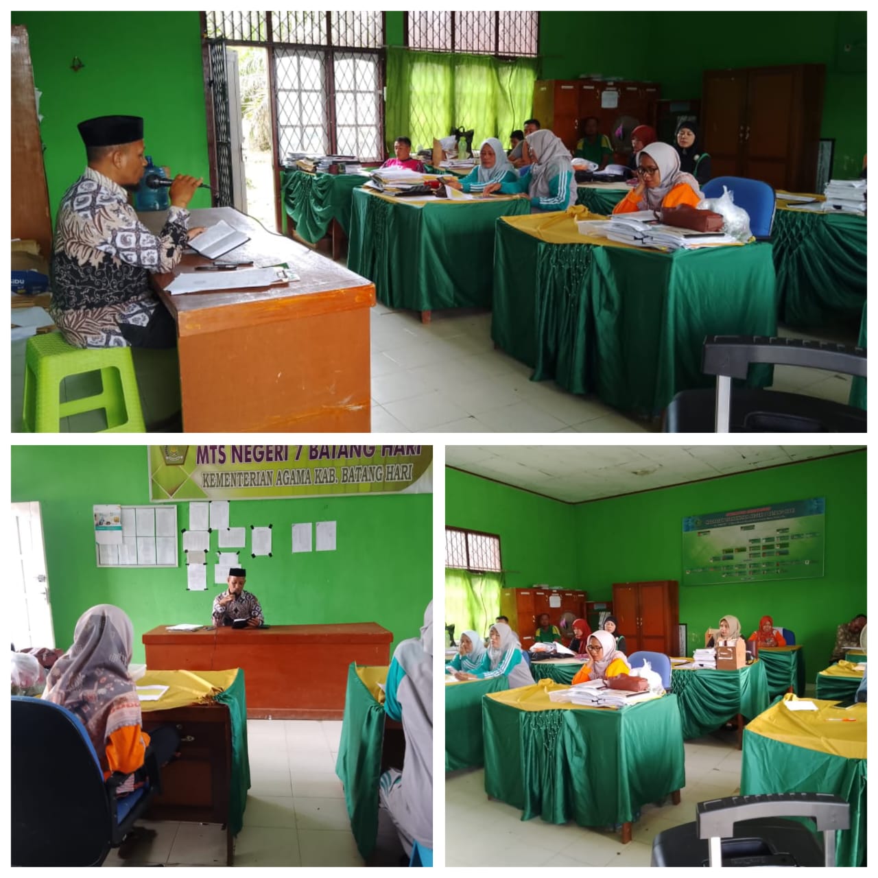 MTs Negeri 7 Batanghari Gelar Rapat Kenaikan Kelas MTs Negeri 7 Batanghari Gelar Rapat Kenaikan Kelas