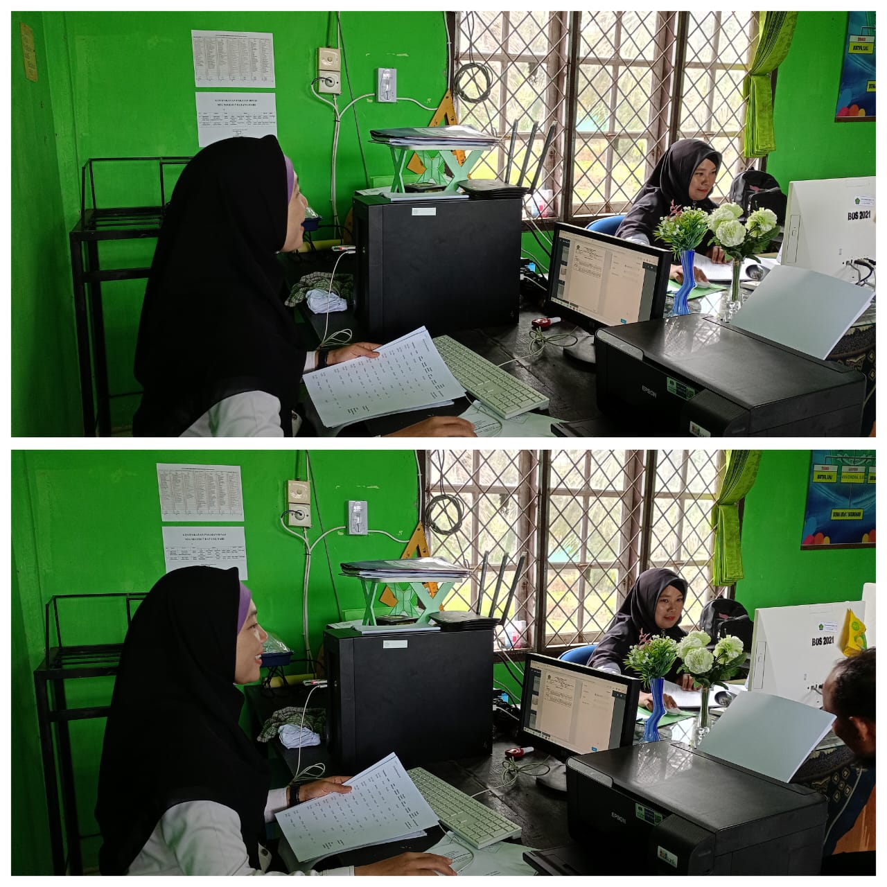 Wali Kelas IX MTs Negeri 7 Batanghari Rampungkan Penginputan Rapor Wali Kelas IX MTs Negeri 7 Batanghari Rampungkan Penginputan Rapor