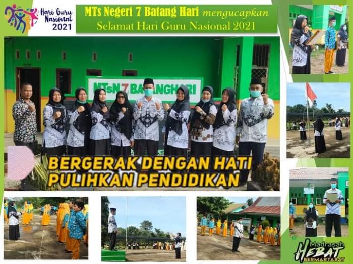 Guru & Pegawai MTs Negeri 7 Batanghari Tingkatkan Kompetensi Profesionalisme