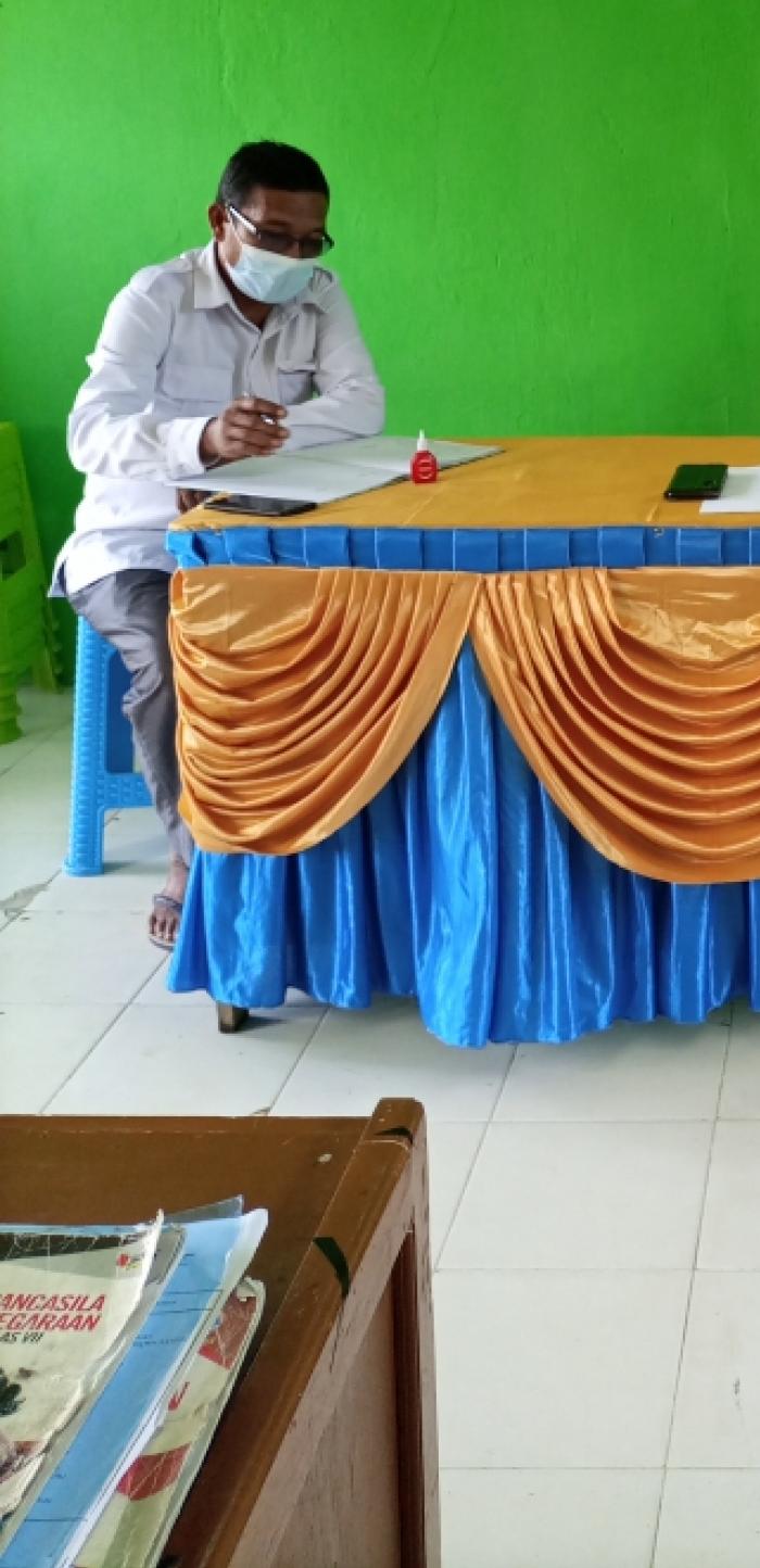 Hari Perdana Bekerja, Pegawai MTs Negeri 7 Batanghari Laksanakan Tupoksi