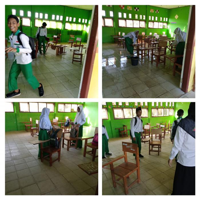 Panitia Ujian Semester Genap MTs Negeri 7 Batanghari Siapkan Ruang Panitia Ujian Semester Genap MTs Negeri 7 Batanghari Siapkan Ruang