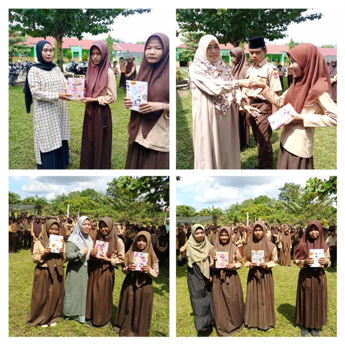 Sebelum Terima Rapor, Wakakur MTs Negeri 7 Batanghari Umumkan Juara-Juara Kelas