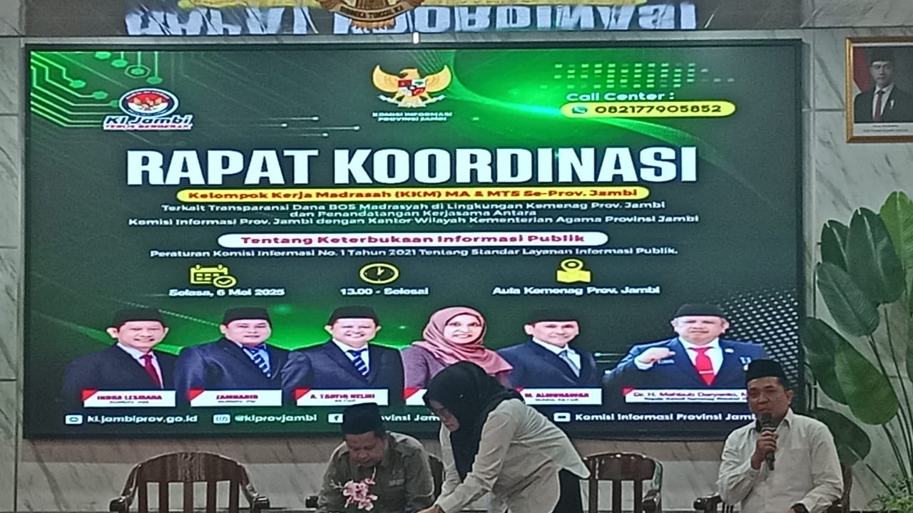 Rakor KKM MA & MTs Bahas Keterbukaan Informasi Publik