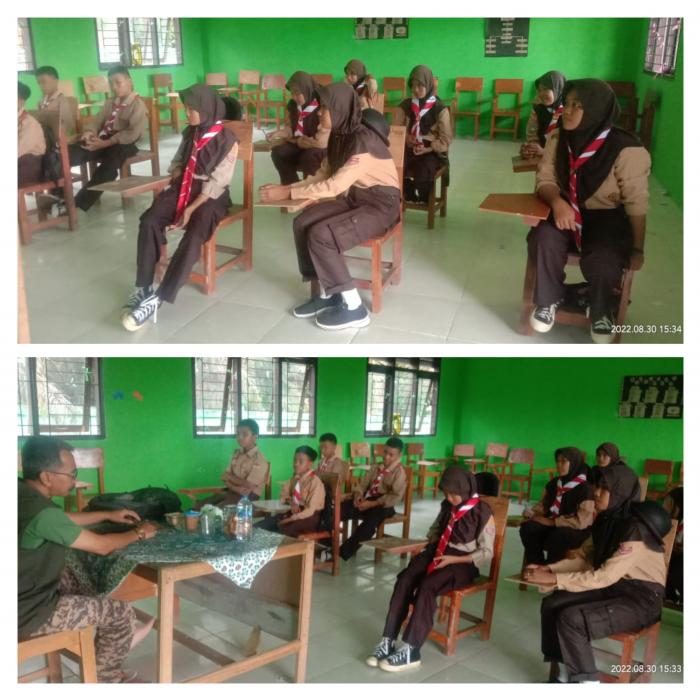 Jelang LT II, Pasukan Pramuka MTs Negeri 7 Batang Hari Gencar Latihan