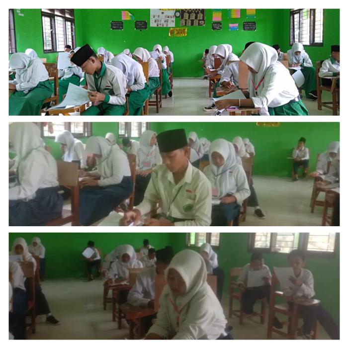 Penilaian Akhir Sekolah MTs Negeri 7 Batanghari Hari Perdana Terlaksana Sukses Penilaian Akhir Sekolah MTs Negeri 7 Batanghari Hari Perdana Terlaksana Sukses