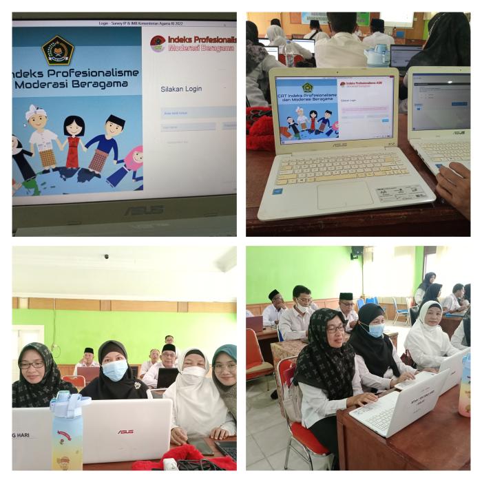 ASN MTs Nsgeri 7 Batang Hari Ikuti CAT