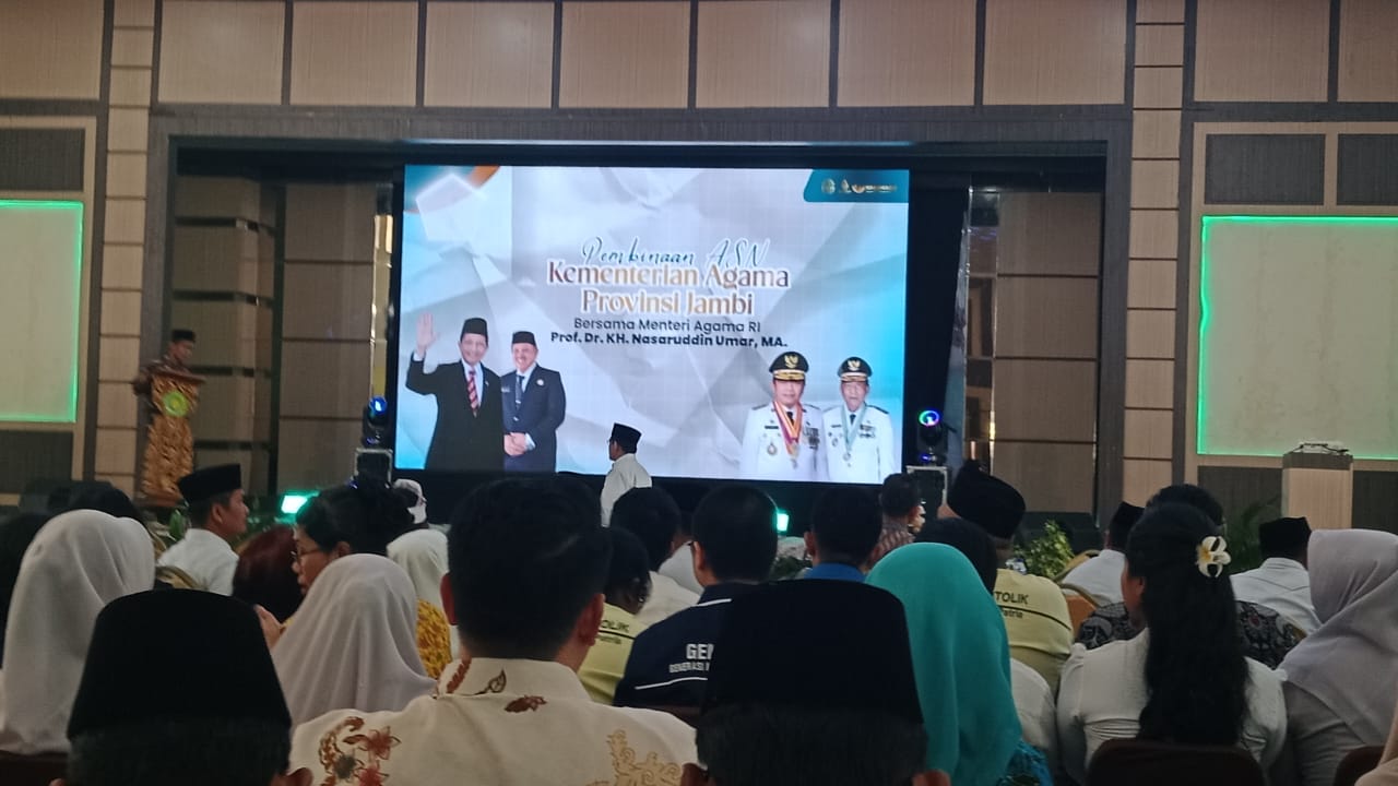 Pembinaan ASN Kementerian  Agama Provinsi Jambi bersama Menteri Agama RI 