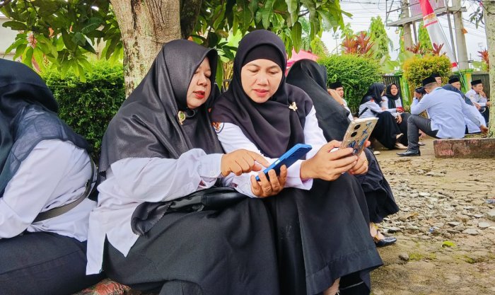 MTsNegeri 7 Batang Hari Bahas Kurikulum Baru Bersama MTsN 4