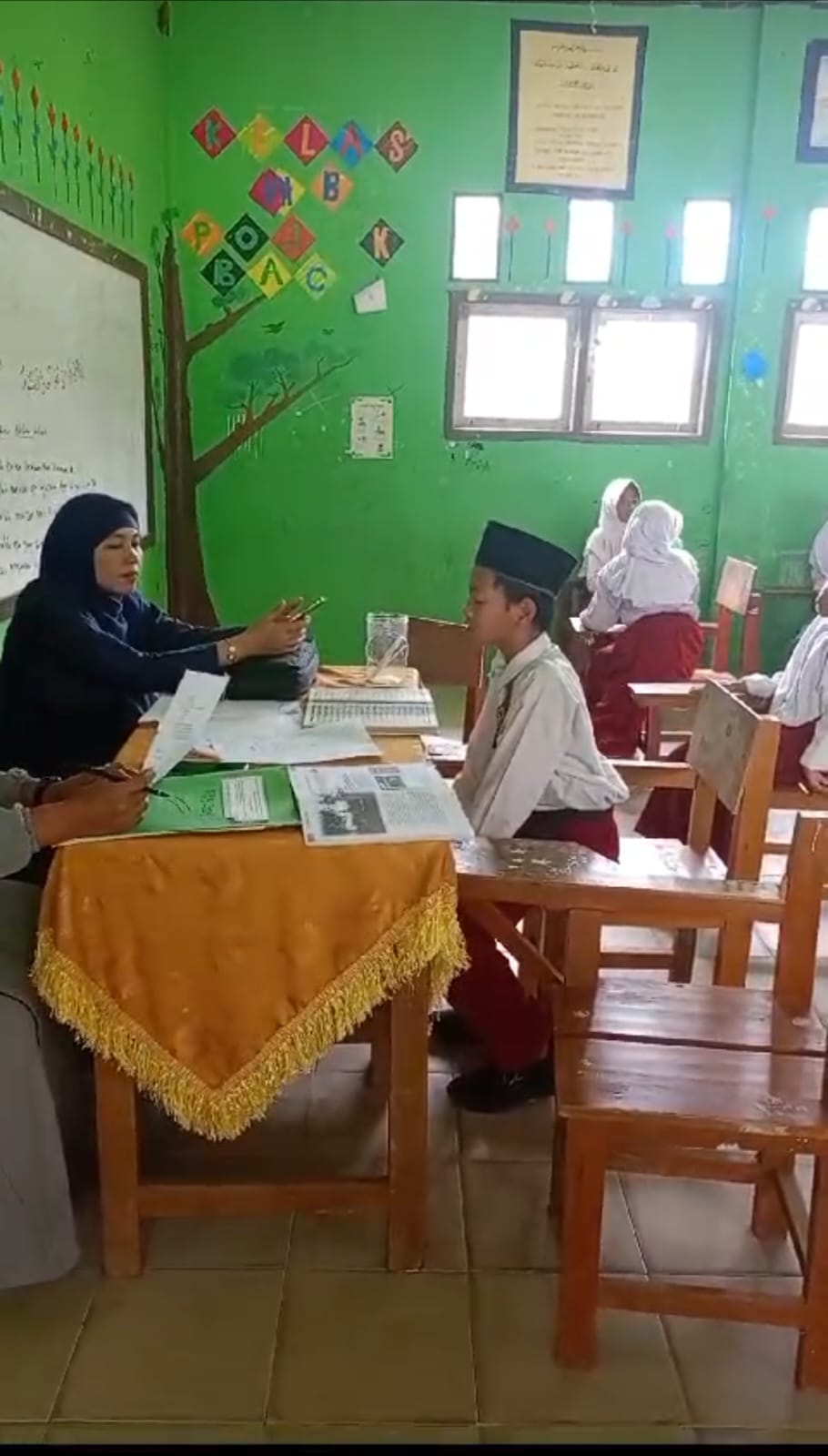Tes Lisan Hari Ke 2 Proses PPDB Madrasah