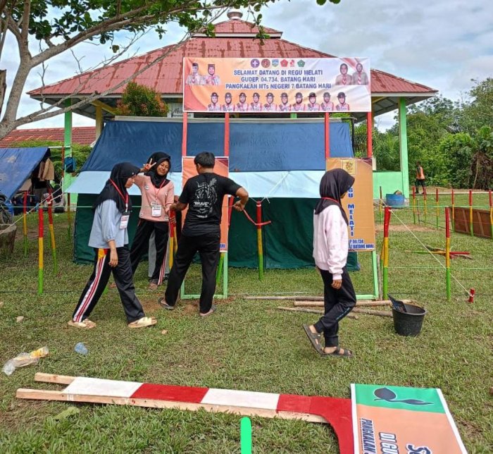 Lima Siswa MTsN 7 Batang Hari Ikuti Jambore Cabang