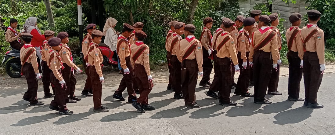 2 Pasukan Pleton Tunggu Pengumuman Lomba Gerak Jalan HUT RI Ke 80