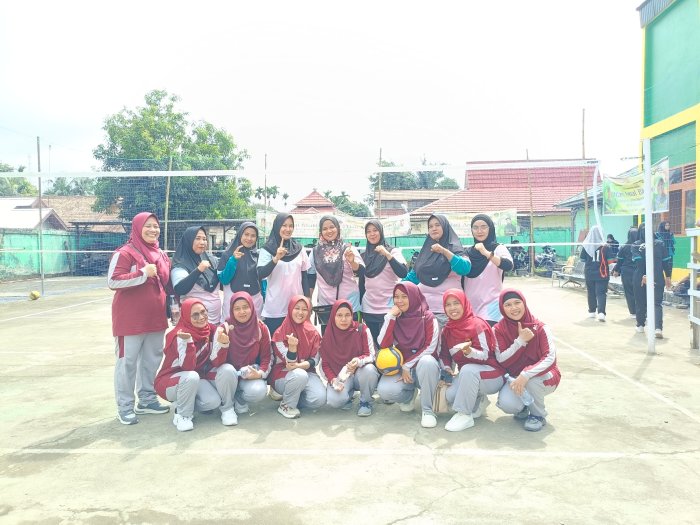MTsNegeri 7 Batang Hari Ikuti Cabang Voli Putri