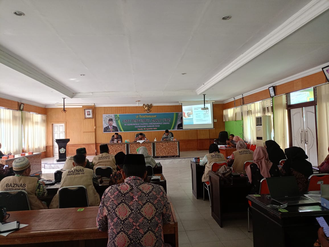 Madrasah Ikuti Pembinaan Unit Pengumpul Zakat (UPZ)